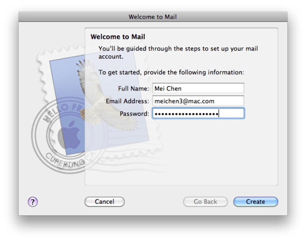 Download mac mail 5.3 password